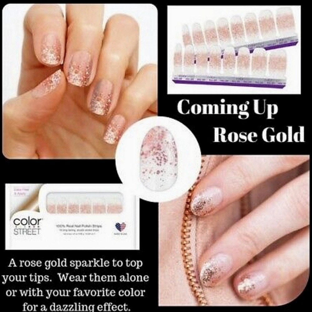 54. Color Street Coming Up Rose Gold
